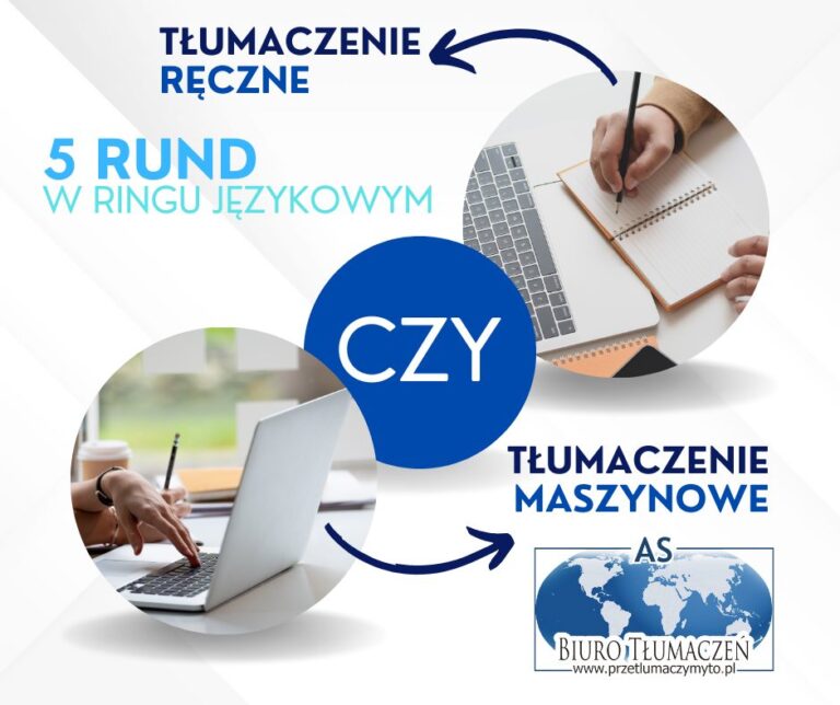 Tłumaczenie ręczne vs. tłumaczenie maszynowe: 5 rund w ringu językowym!